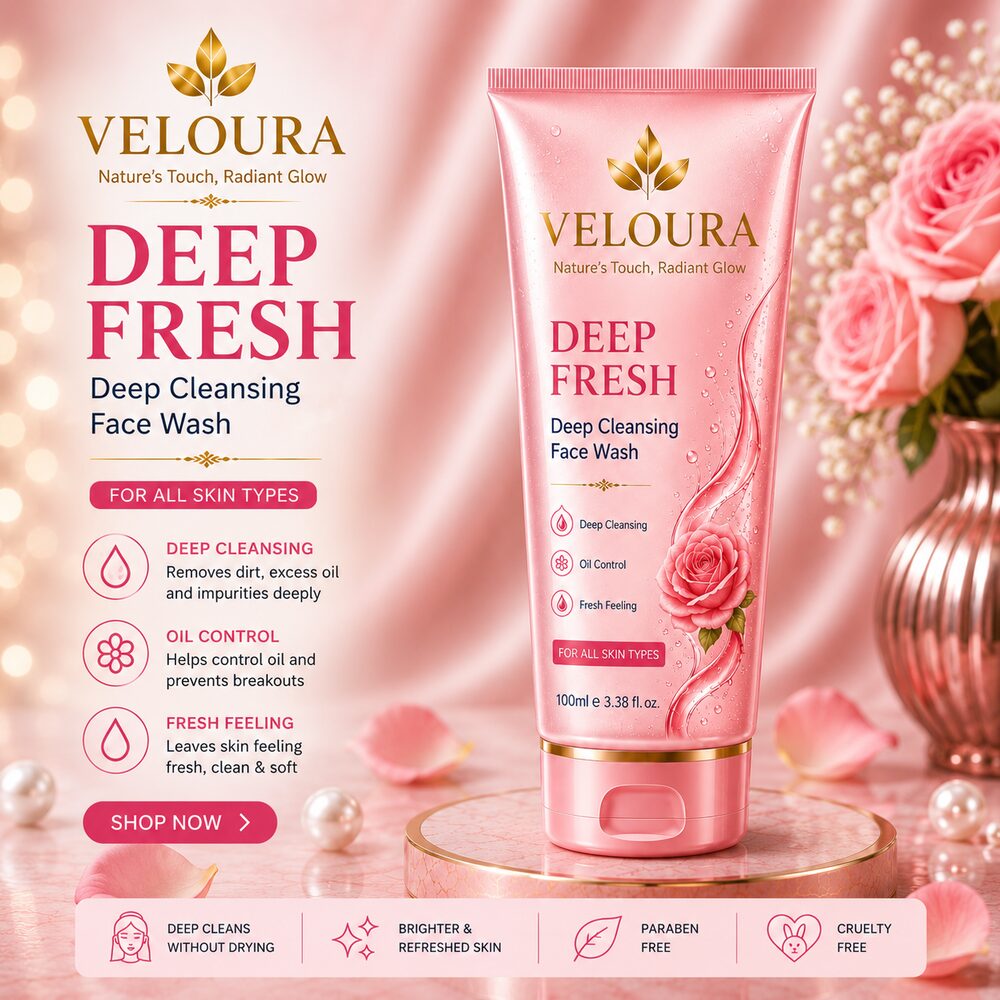 Veloura Deep Fresh face wash