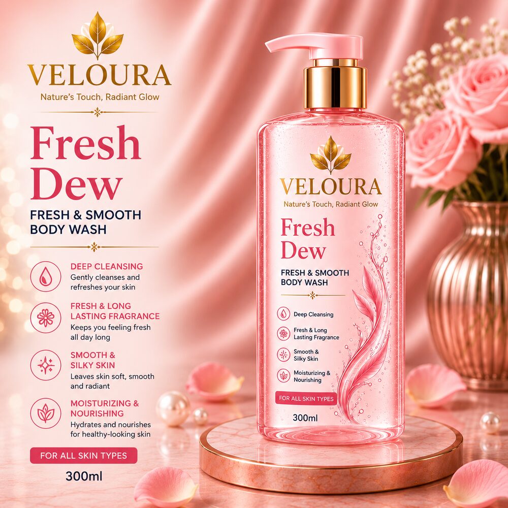 Veloura Fresh Dew body wash