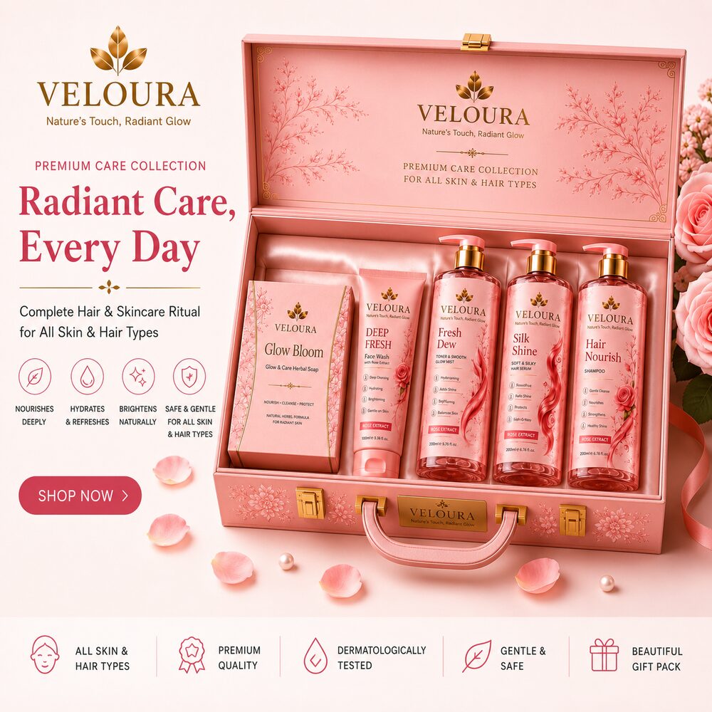 Veloura premium care collection gift box