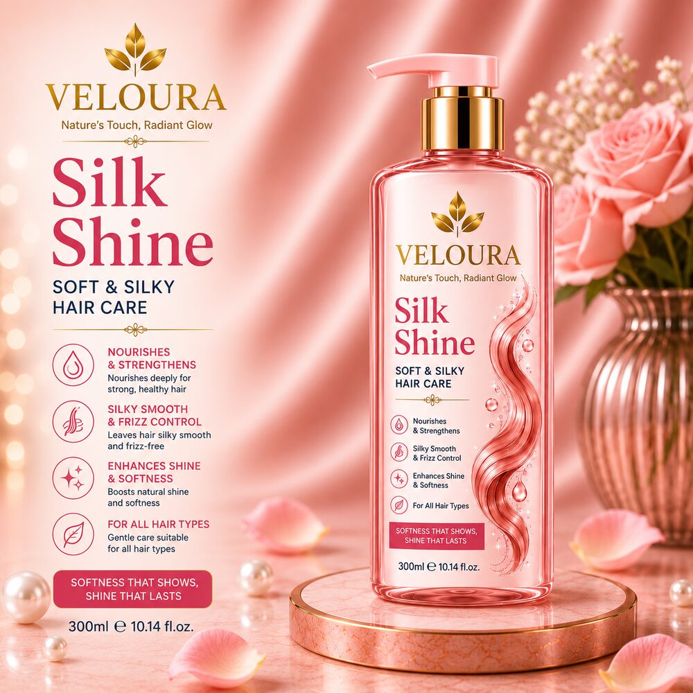 Veloura Silk Shine hair care